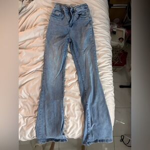 Classic Flared Blue Women's Jeans